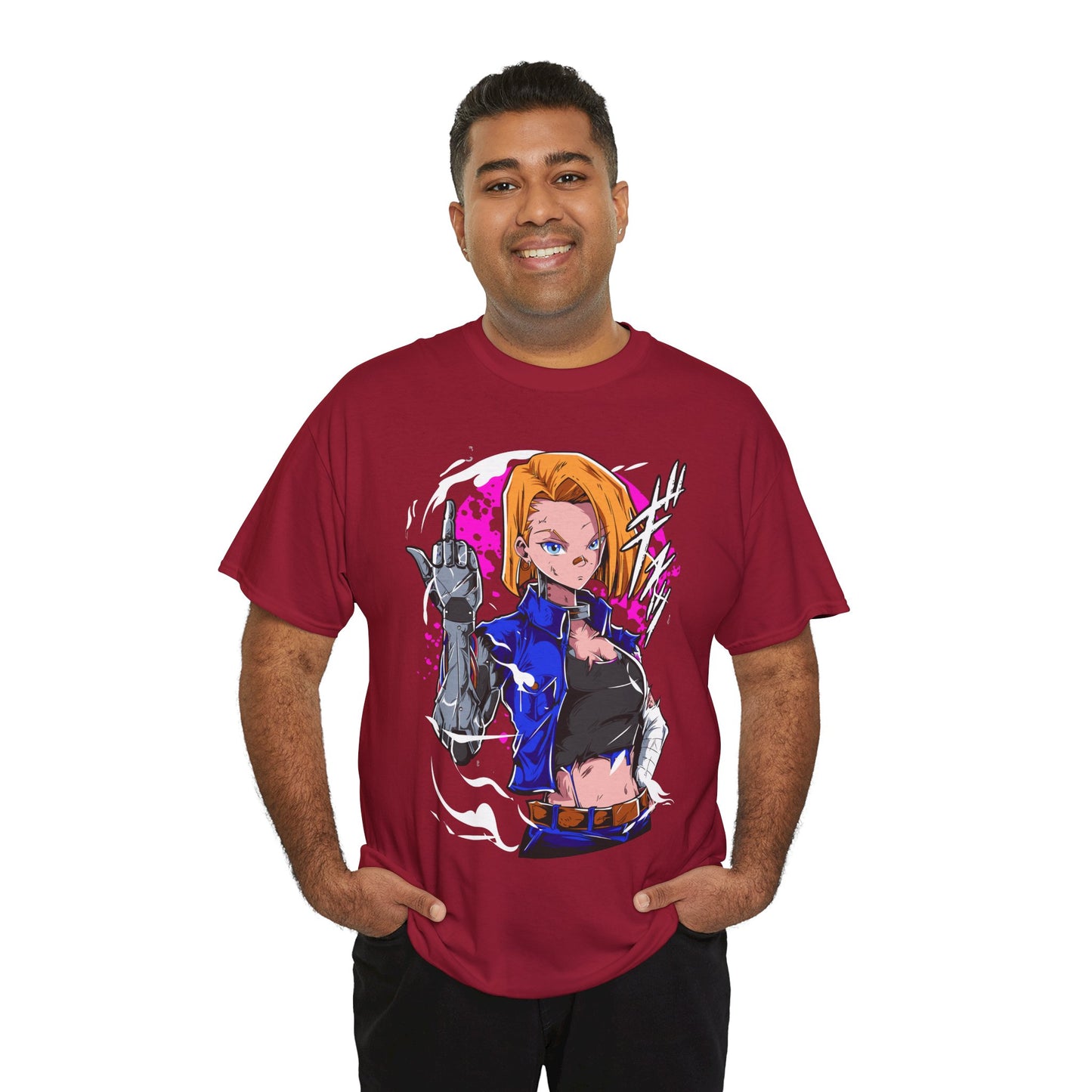Android 18 – Futuristic Strength and Grace