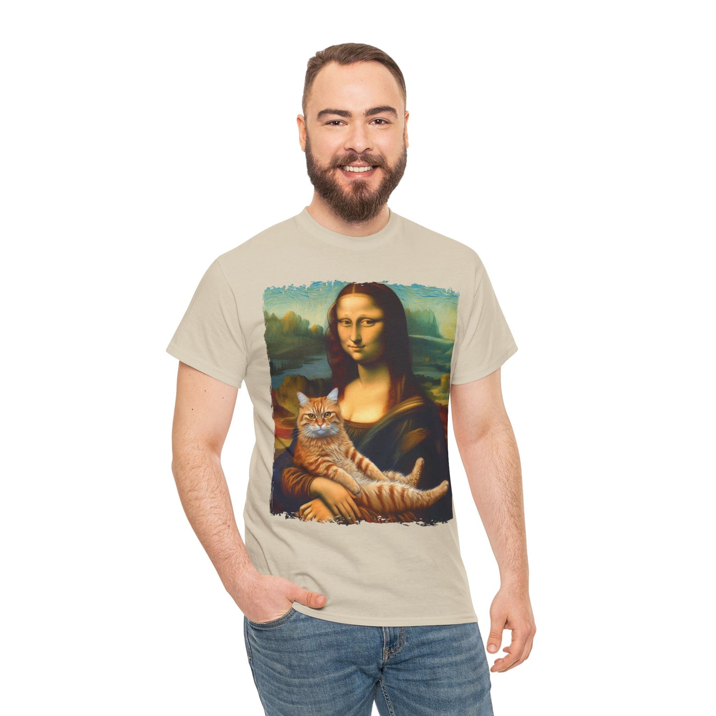 Mona Lisa & O Gato Supremo | Arte Clássica