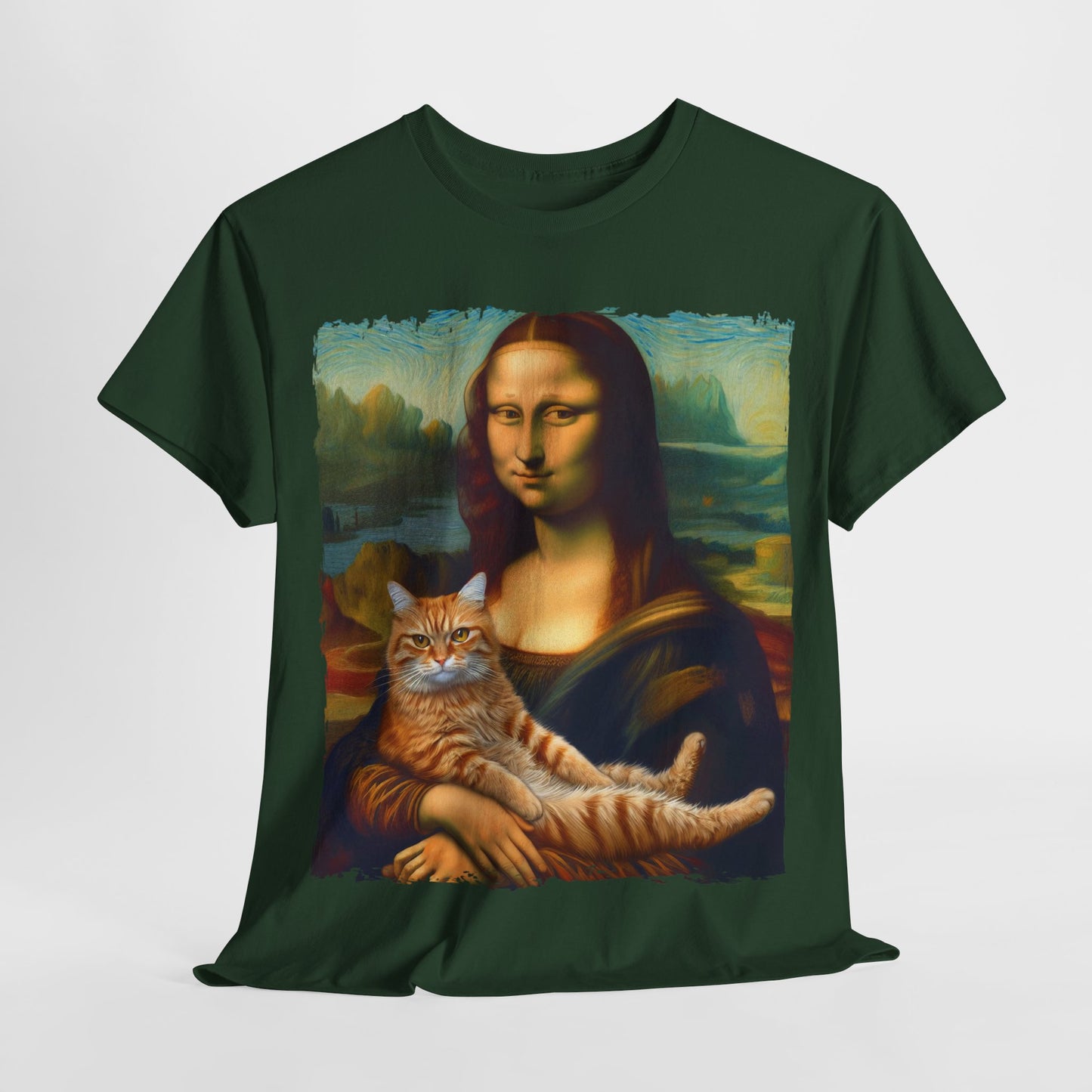 Mona Lisa & O Gato Supremo | Arte Clássica