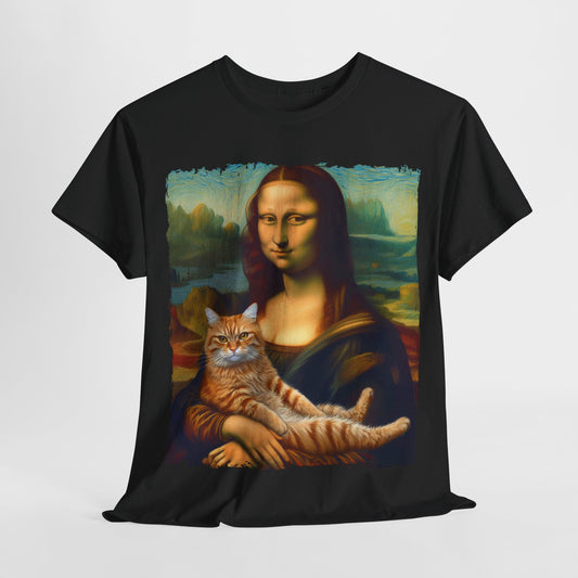 Mona Lisa & O Gato Supremo | Arte Clássica