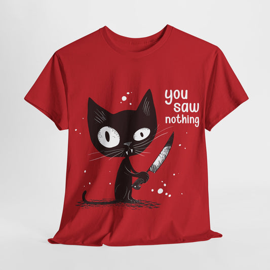 Gato con cuchillo – "No viste nada" (Mundo)