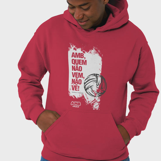 AMB Quem Não Vem, Não Vê Hoodie
