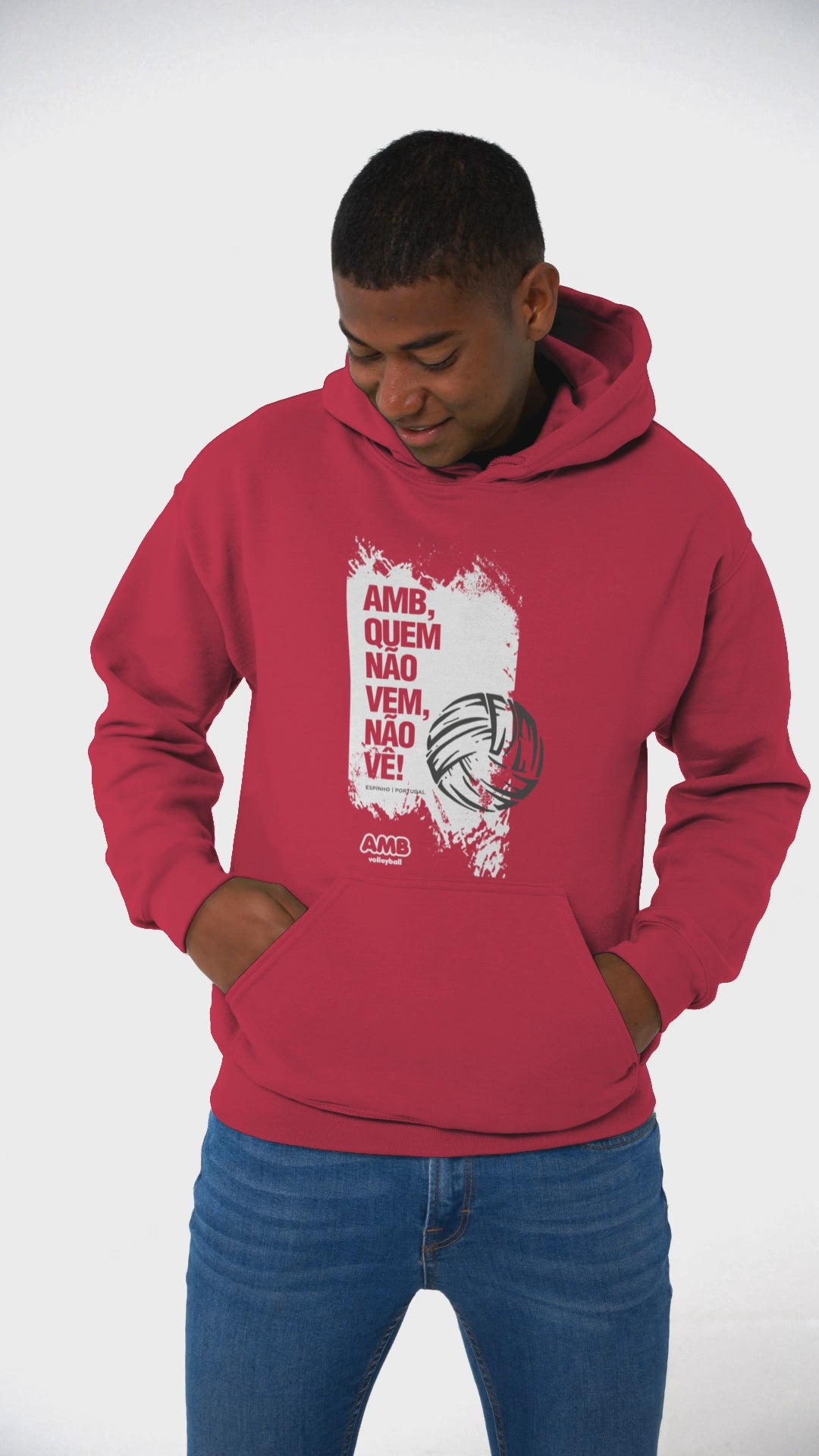 AMB Quem Não Vem, Não Vê Hoodie